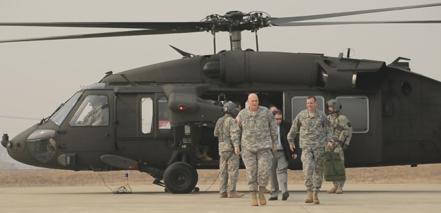 Army Chief of Staff visits Camp Humphreys