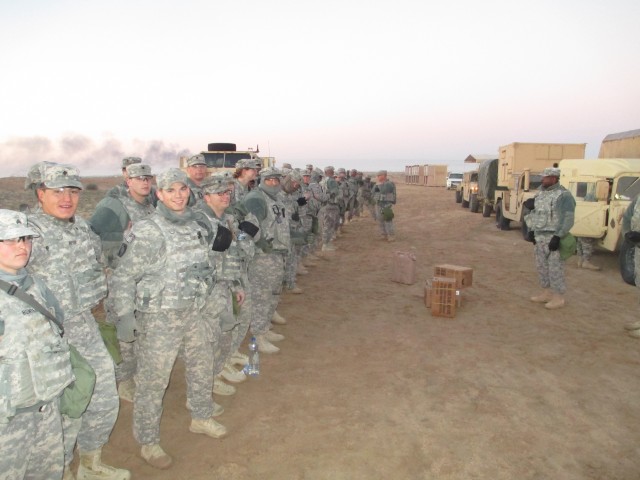 Soldiers of Bravo Battrey, 1st Battalion, 44th Air Defense Artillery Regiment