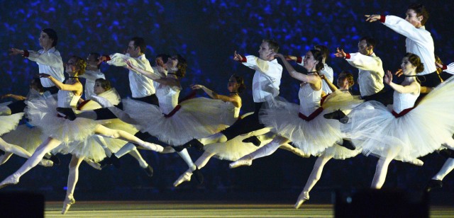 Ballet at Sochi Closing Ceremony