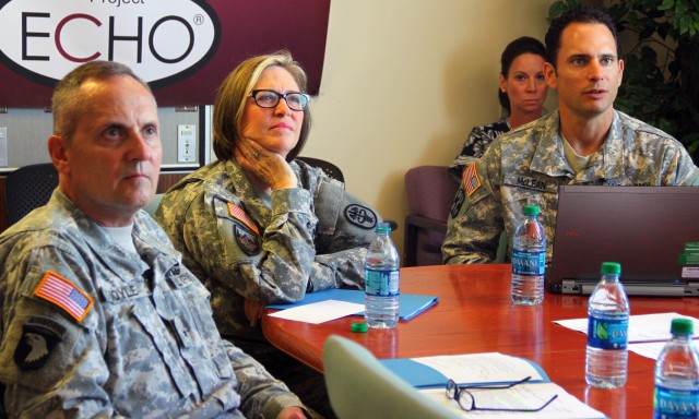 Army Surgeon General gets ECHO brief