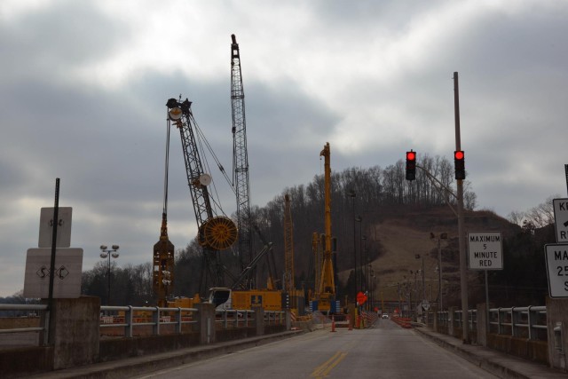 Center Hill Dam rehabilitation project progress continues through winter