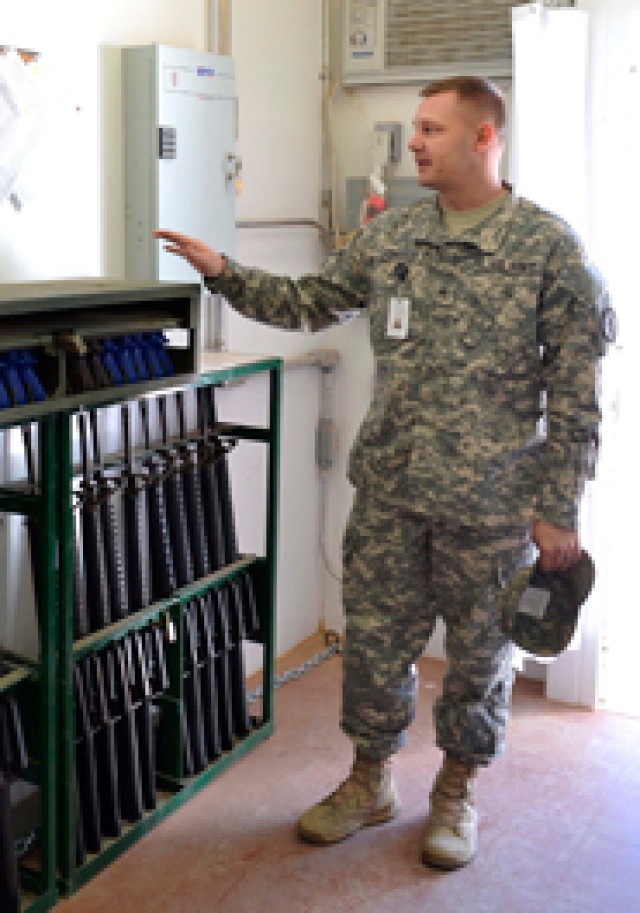 Arms room makes training hands on for Fort Bliss