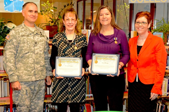 DoDDS teachers honored for service in Afghanistan