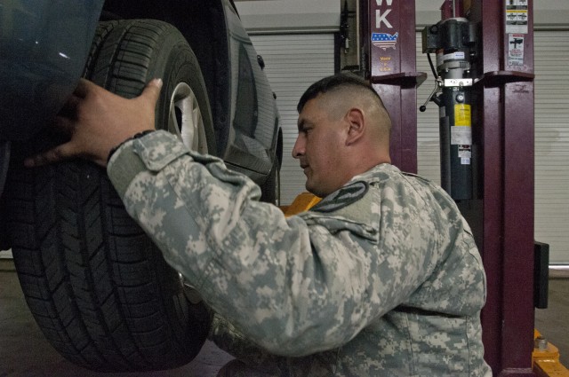 Installing a Tire