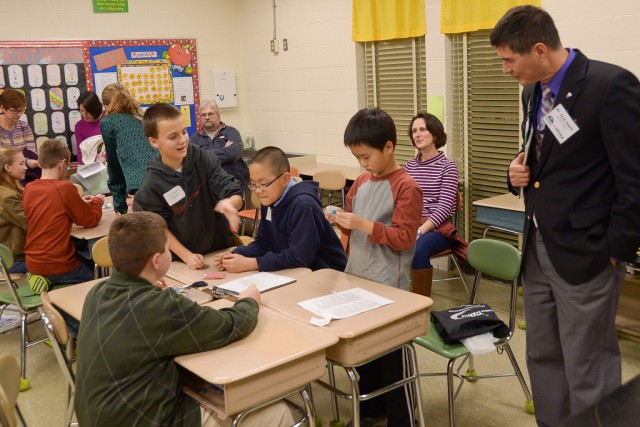 Army scientists inspire young students