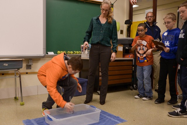 Army scientists inspire young students