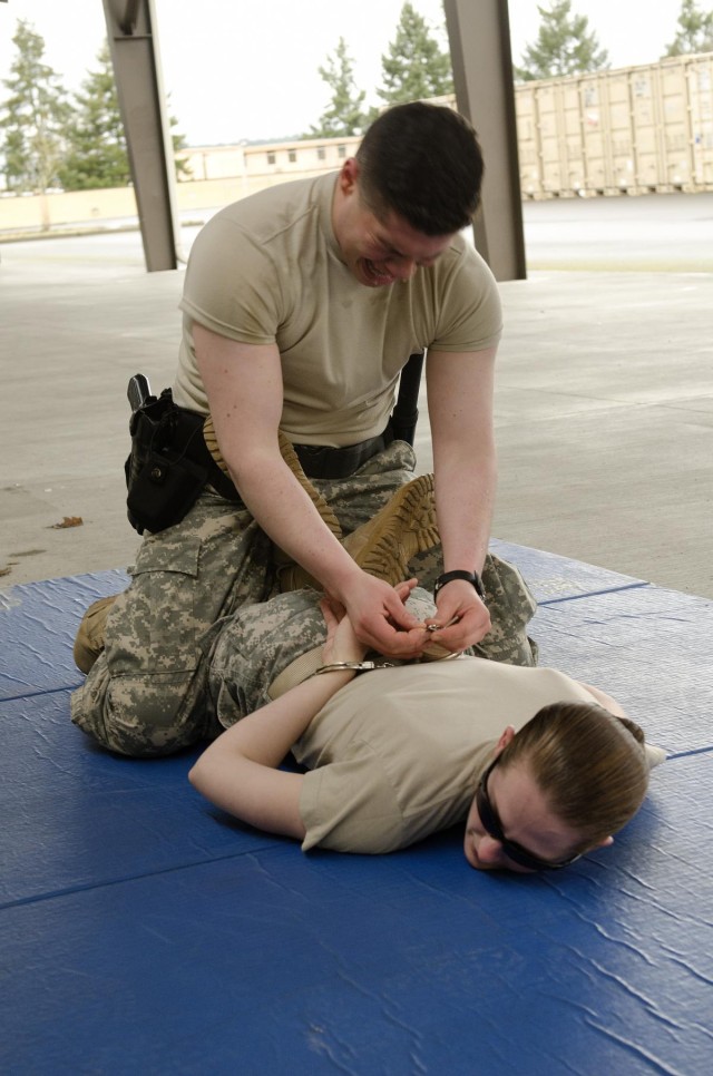 Arrowhead MPs exhibit resolve during pepper spray training