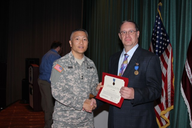 NRMC Civilian receives Meritorious Civilian Service Award