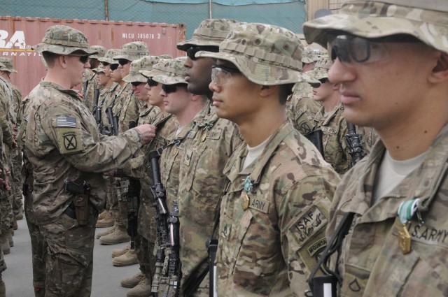 2nd Battalion, 30th Infantry Regiment End of Tour Award Ceremony