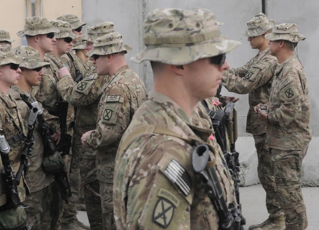 2nd Battalion, 30th Infantry Regiment End of Tour Award Ceremony