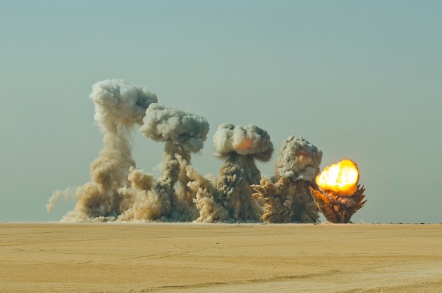 Demilitarizing ammunition in support of Operation New Dawn