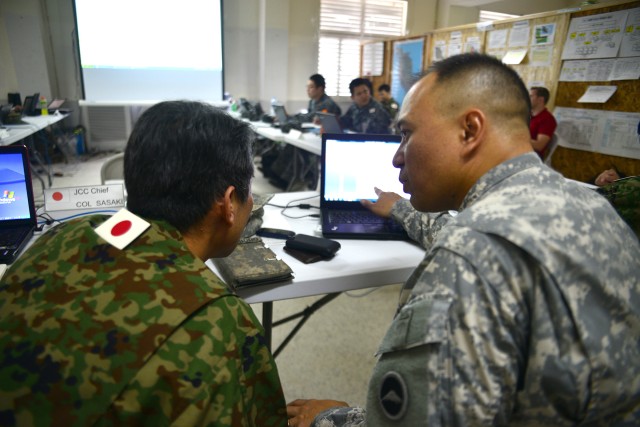 Japanese military expand humanitarian aid training mission at Cobra Gold 2014