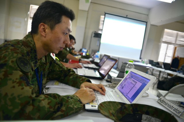 Japanese military expand humanitarian aid training mission at Cobra Gold 2014