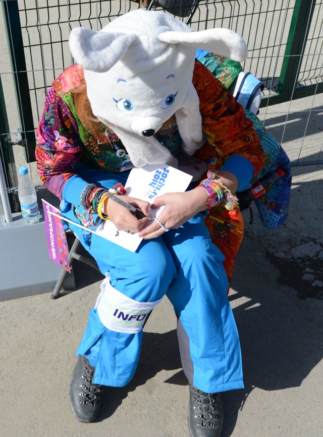 Hare mascot
