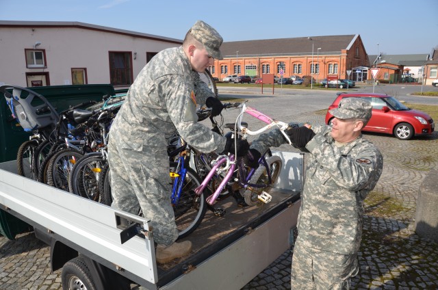 Loading bikes