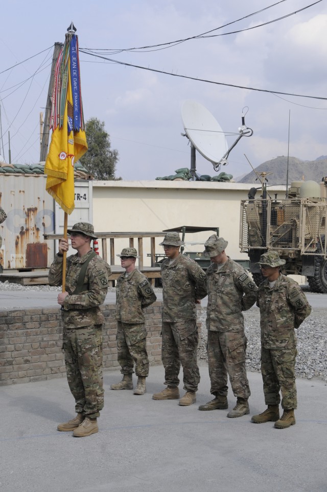 3rd Squadron, 89th Cavalry Regiment Transfer of Authority, Feb 27