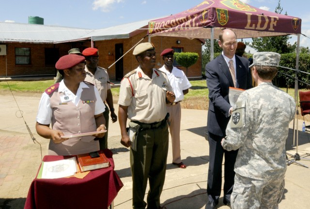 USARAF training in Lesotho provides sustainable knowledge