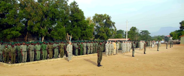 USARAF provides combat life saving course in Guinea