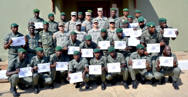 USARAF provides combat life saving course in Guinea