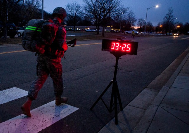 Headquarters Command Battalion holds first Best Warrior Competition