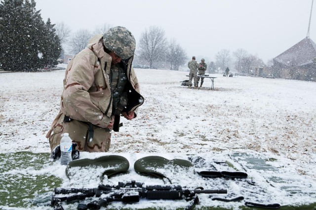 Headquarters Command Battalion holds first Best Warrior Competition