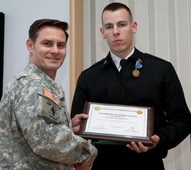 Headquarters Command Battalion holds first Best Warrior Competition