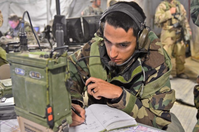 Blue and green work together to conquer training rotation