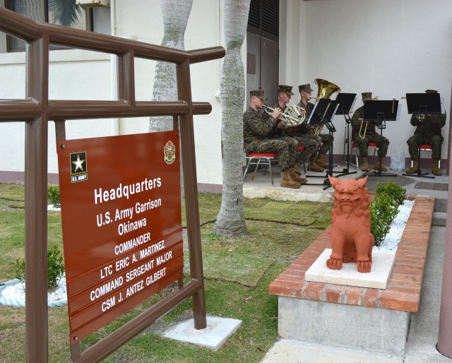 Unit re-designated as U.S. Army Garrison Okinawa during ceremony