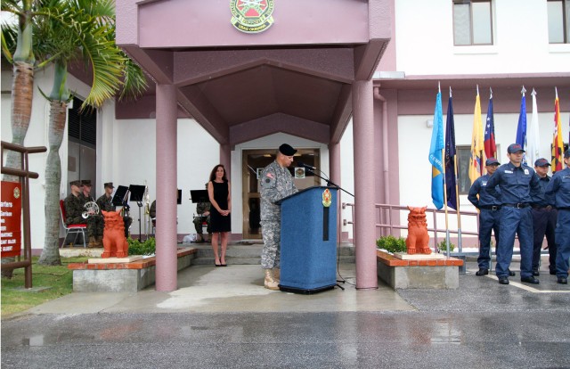 Unit re-designated as U.S. Army Garrison Okinawa during ceremony