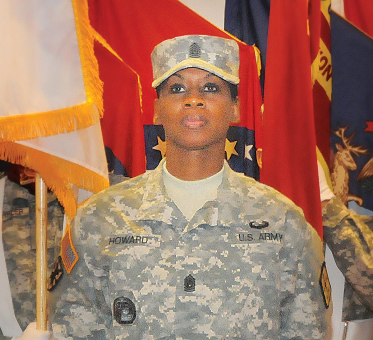 Trans Team welcomes its first female regimental command sergeant major