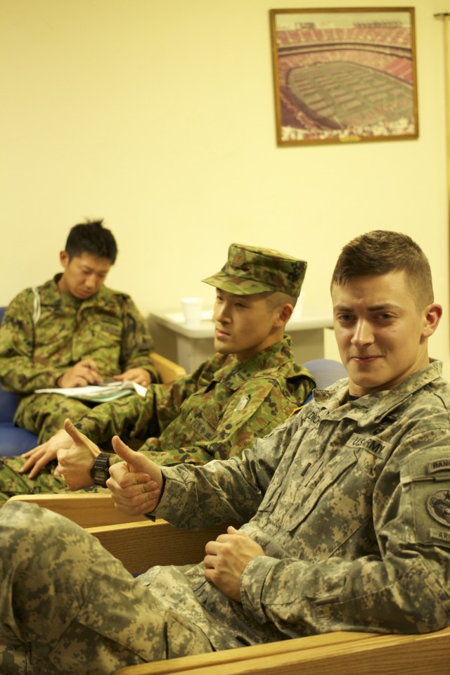 Japanese Ground Self Defense Force visit Alaska