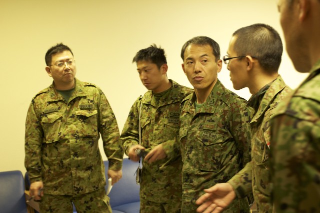 Japanese Ground Self Defense Force visit Alaska