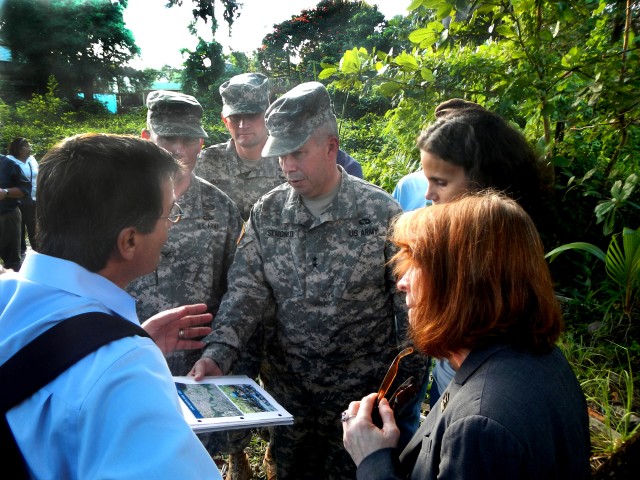 Jo-Ellen Darcy, Assistant Secretary of the Army (Civil Works) visits Ca&ntilde;o Mart&iacute;n Pe&ntilde;a