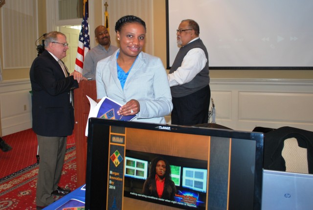 Army researcher goes to Maryland's State House to exhibit research