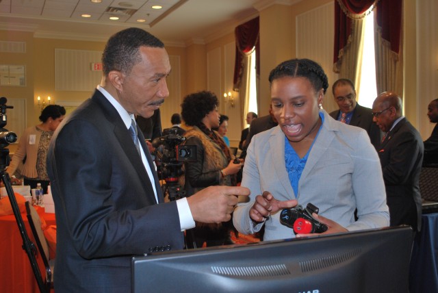 Army researcher goes to Maryland's State House to exhibit research