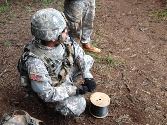 95th Engineer Company conducts Blow in Place demolition training