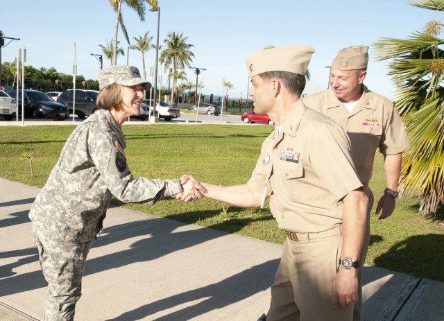 U.S. Army Surgeon General Visits JRM, Naval Hospital Guam