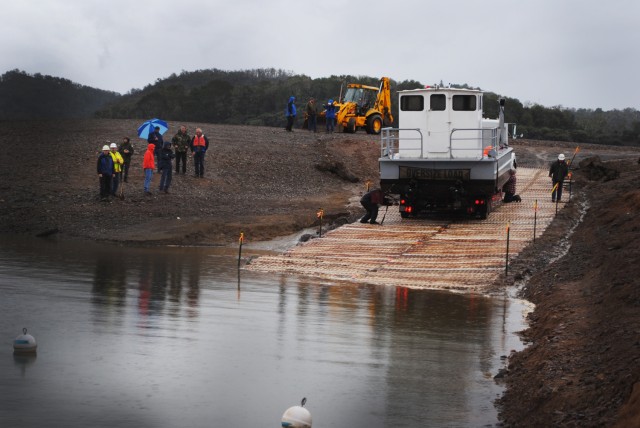 U.S. Army Corps of Engineers assists with ground water recharge to aide drought