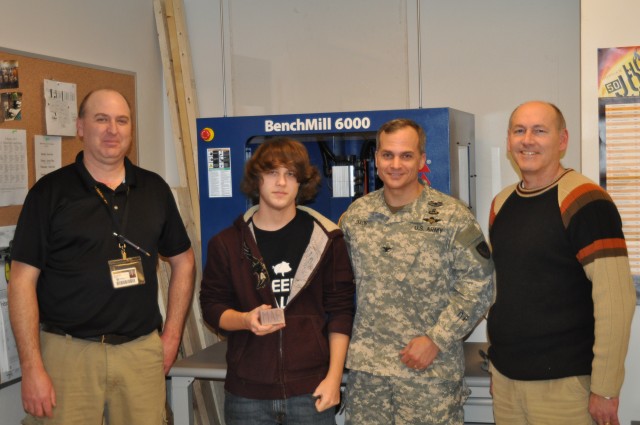 Crane Army's STEM Program helps local high school