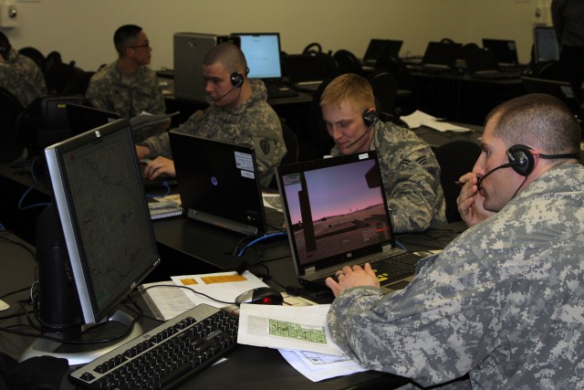 Stryker Soldiers Digitally Synch Fires Assets