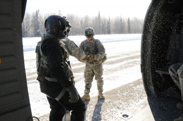 '1-Geronimo' snipers shoot from Black Hawk platform