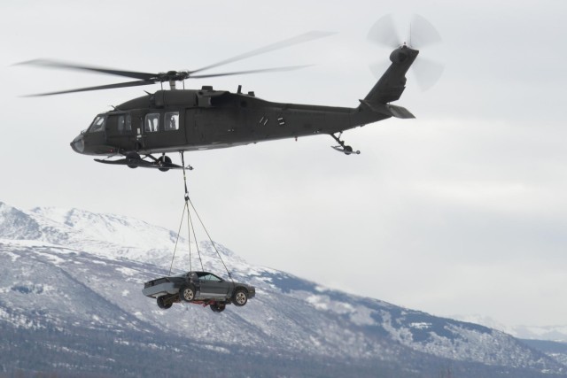 '1-Geronimo' snipers shoot from Black Hawk platform