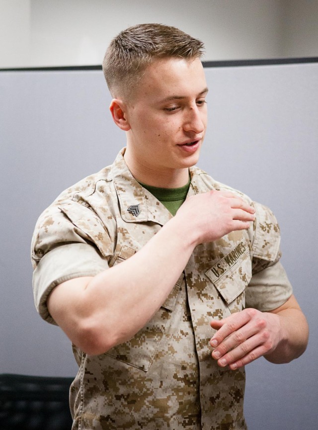 Sleeves up! 'Sun's out, guns out' throughout the Corps