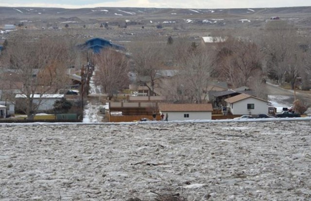 2014 Ice Jam Flooding Big Horn River