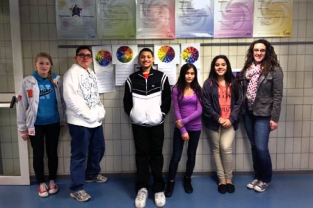 Schweinfurt seventh students make math, colors add up