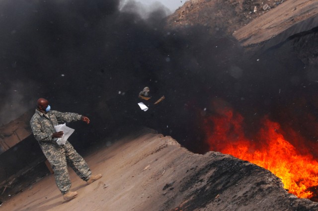 Turning base camp waste into energy