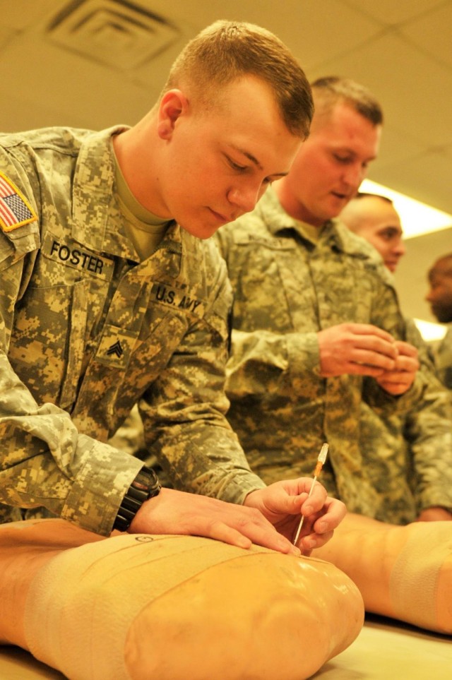 Cavalry troopers train to save lives