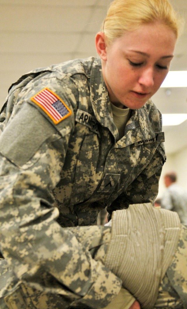 Cavalry troopers train to save lives