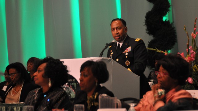 Via speaks at AKA event