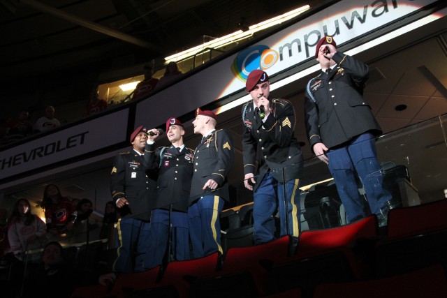 82nd Abn. Div. perform at weekend Raleigh events